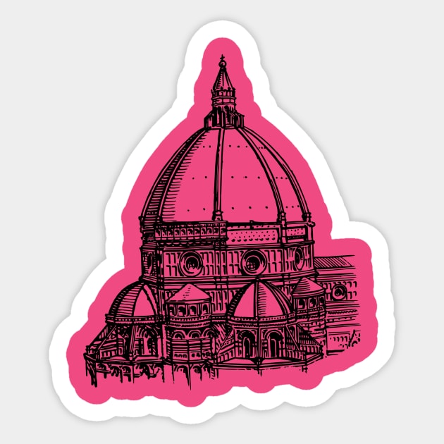 Dome Sticker by linesdesigns